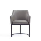 Sedia da pranzo imbottita in similpelle Serena Modern - Manhattan Comfort