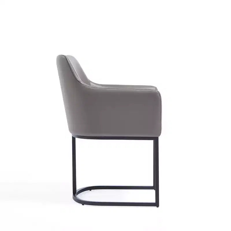 Sedia da pranzo imbottita in similpelle Serena Modern - Manhattan Comfort