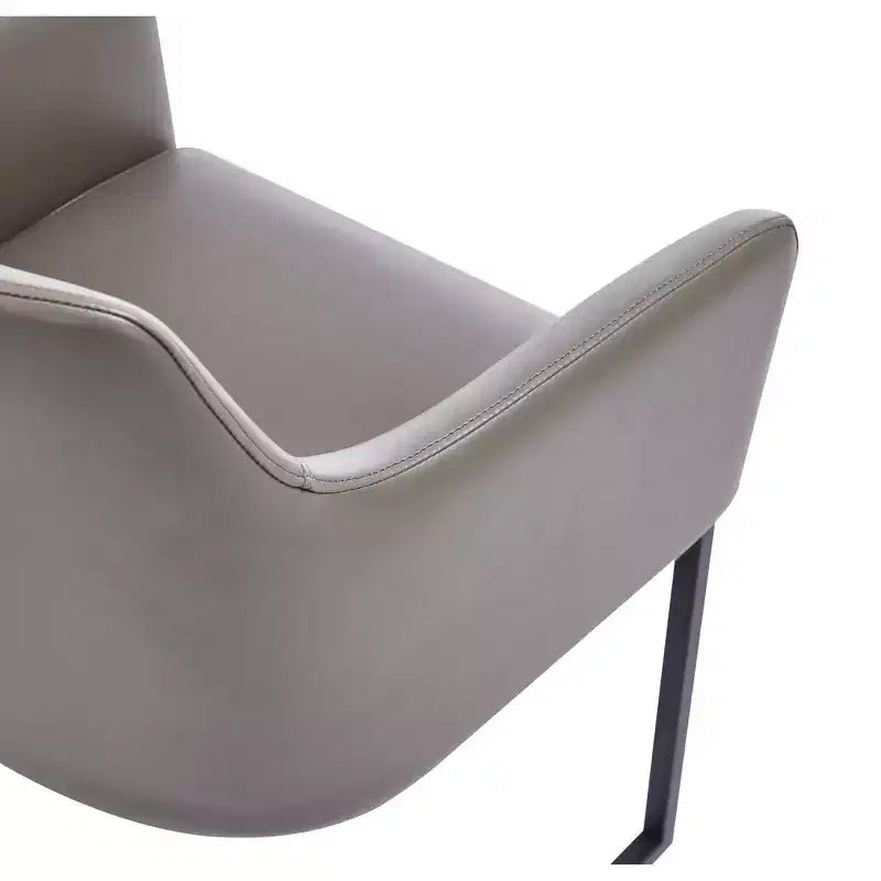 Sedia da pranzo imbottita in similpelle Serena Modern - Manhattan Comfort