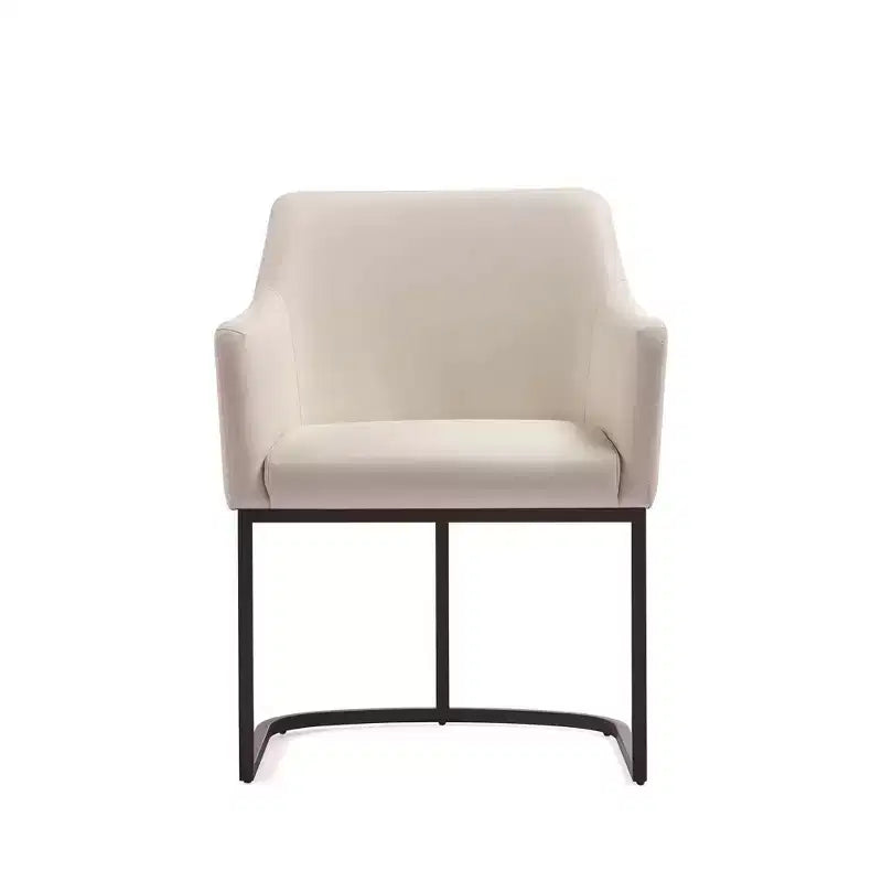 Sedia da pranzo imbottita in similpelle Serena Modern - Manhattan Comfort