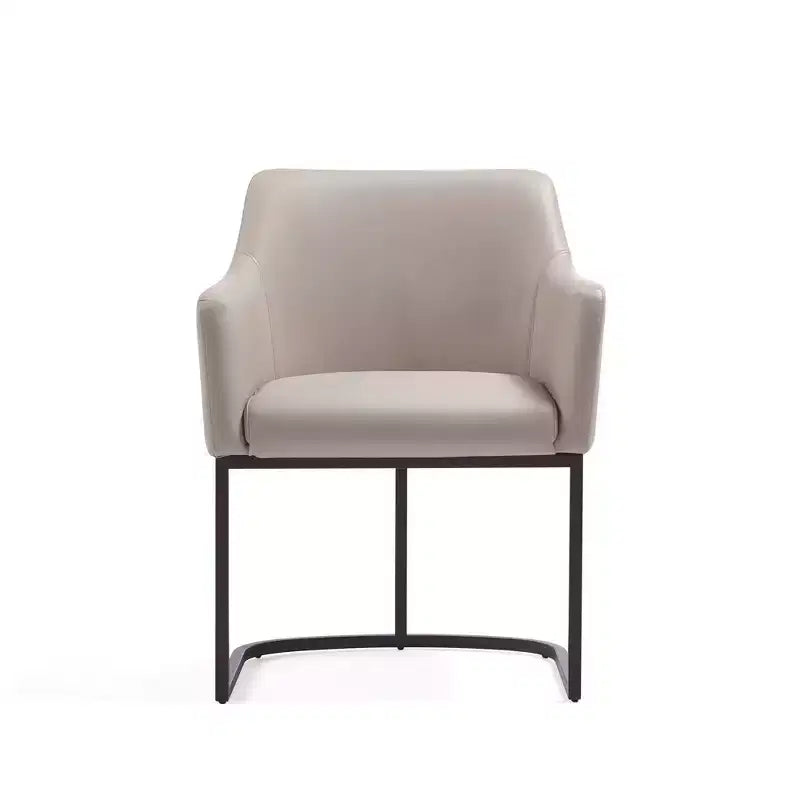 Sedia da pranzo imbottita in similpelle Serena Modern - Manhattan Comfort