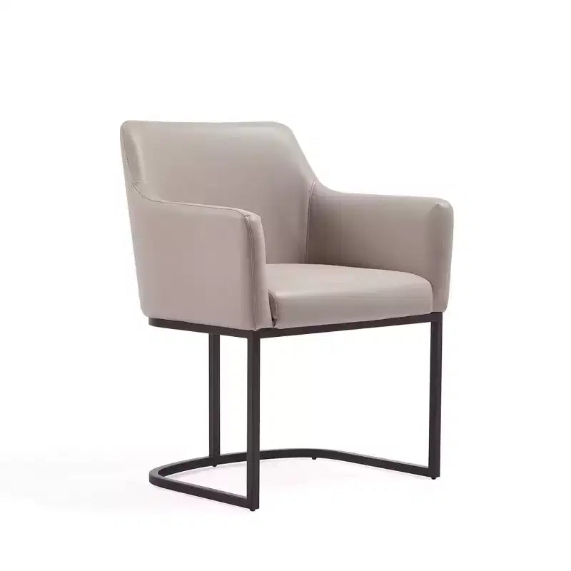 Sedia da pranzo imbottita in similpelle Serena Modern - Manhattan Comfort