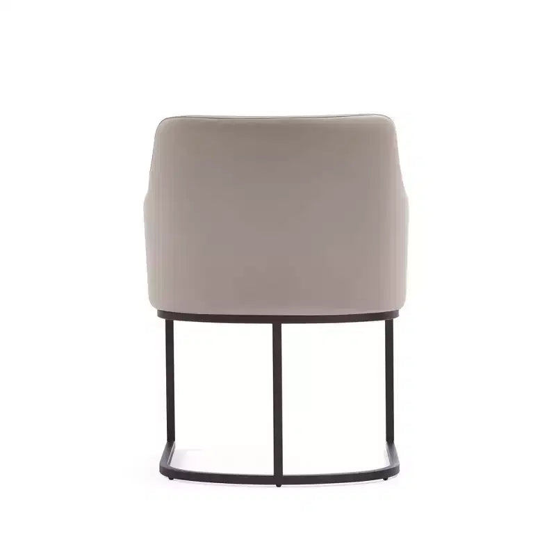 Sedia da pranzo imbottita in similpelle Serena Modern - Manhattan Comfort