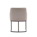 Sedia da pranzo imbottita in similpelle Serena Modern - Manhattan Comfort