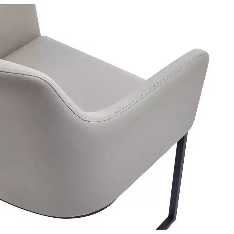 Sedia da pranzo imbottita in similpelle Serena Modern - Manhattan Comfort