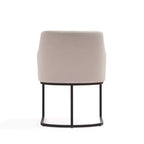 Sedia da pranzo imbottita in similpelle Serena Modern - Manhattan Comfort