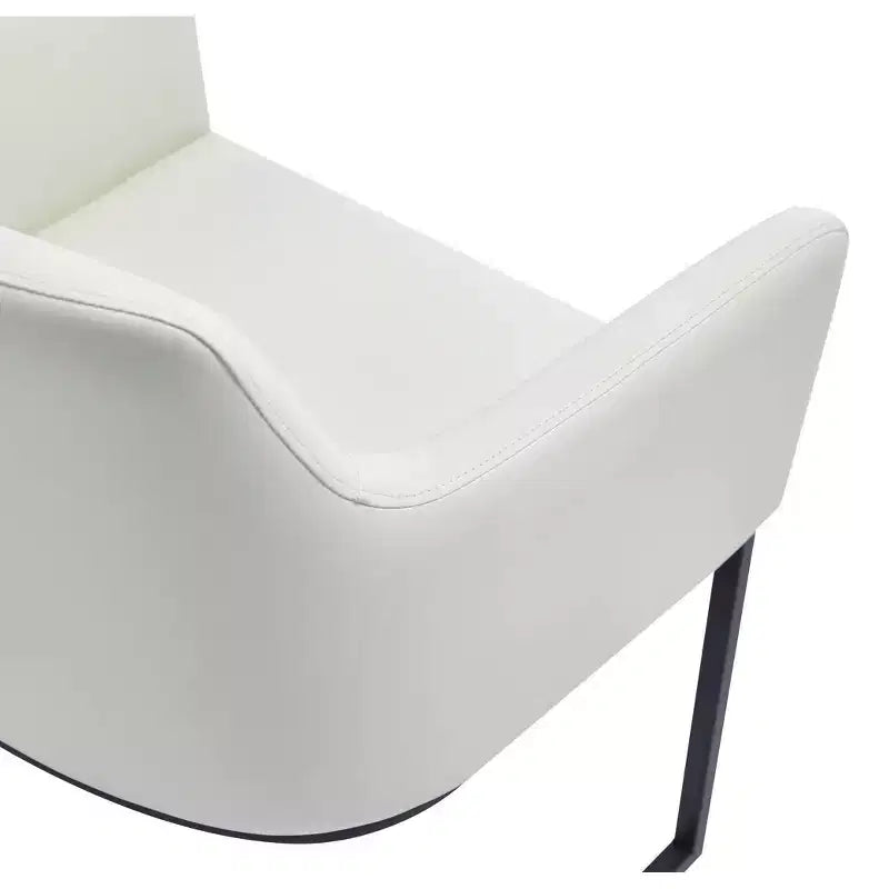Sedia da pranzo imbottita in similpelle Serena Modern - Manhattan Comfort