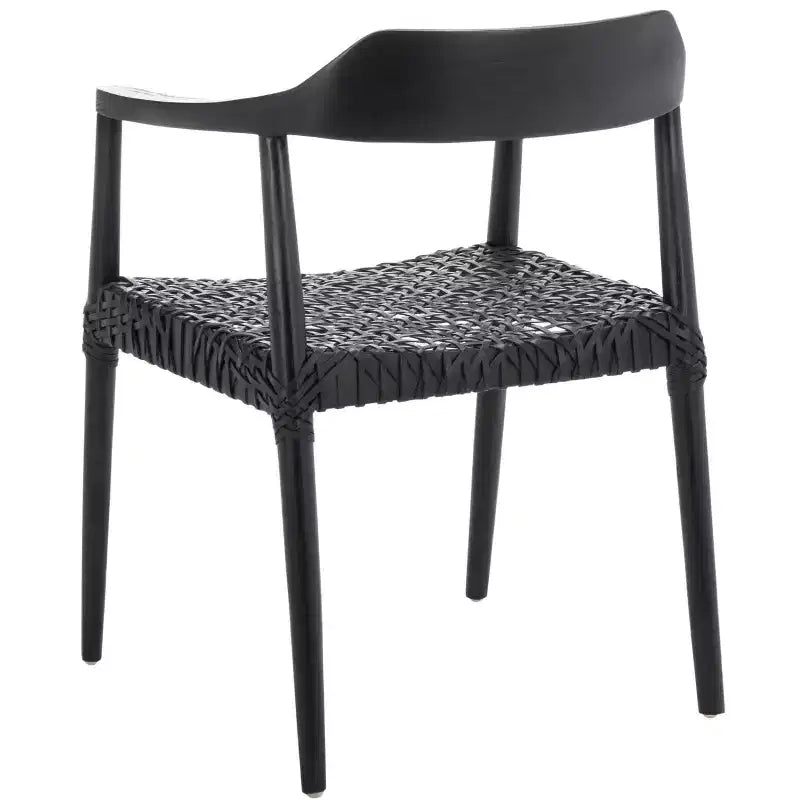 Poltrona Munro in pelle intrecciata - ACH1005 - Safavieh