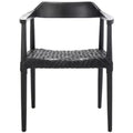Munro Leather Woven Accent Chair - ACH1005 - Safavieh