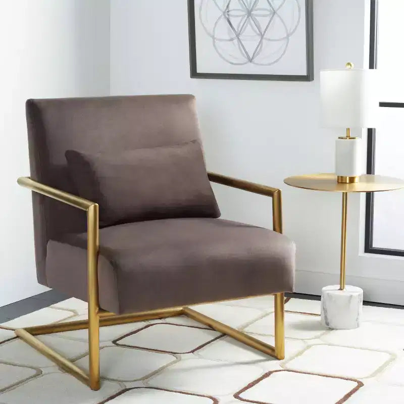 Poltrona Konomi - ACH5204A - Tortora Scuro - Safavieh