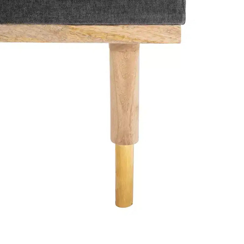 Panca Seduta con Cuscino Taft a 2 Cassetti - BCH9000 - Bianco Sporco - Safavieh