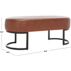 Panca ovale Bellezza - BCH6403 - Safavieh