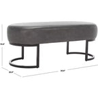 Panca ovale Bellezza - BCH6403 - Safavieh