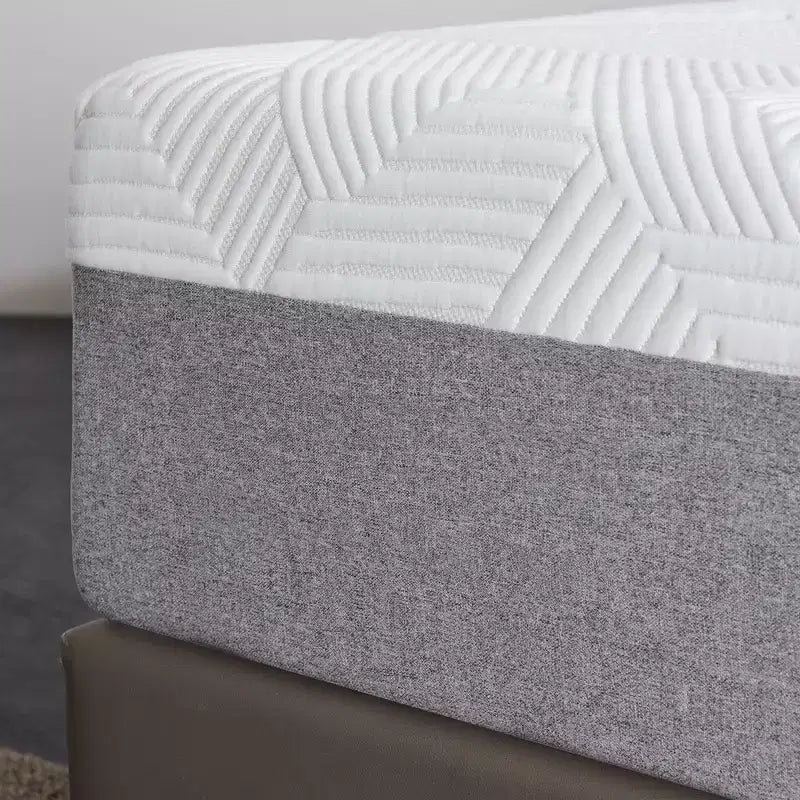 Materasso Wuleitex 10 pollici, materasso in memory foam, utilizzato per un sonno fresco notturno e materasso in schiuma a decompressione