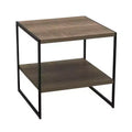 Household Essentials Jamestown Square End Table