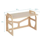 Scrivania per studenti in legno StudyStation ECR4Kids, mobili Montessori