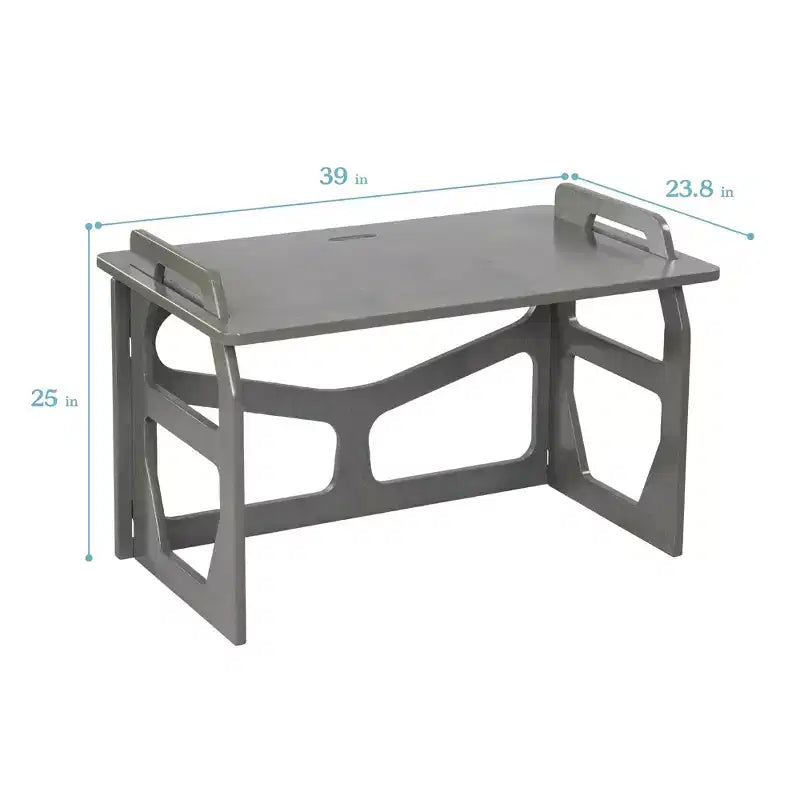 Scrivania per studenti in legno StudyStation ECR4Kids, mobili Montessori