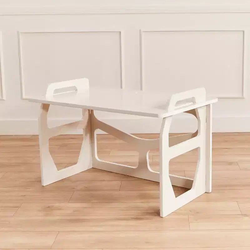 Scrivania per studenti in legno StudyStation ECR4Kids, mobili Montessori