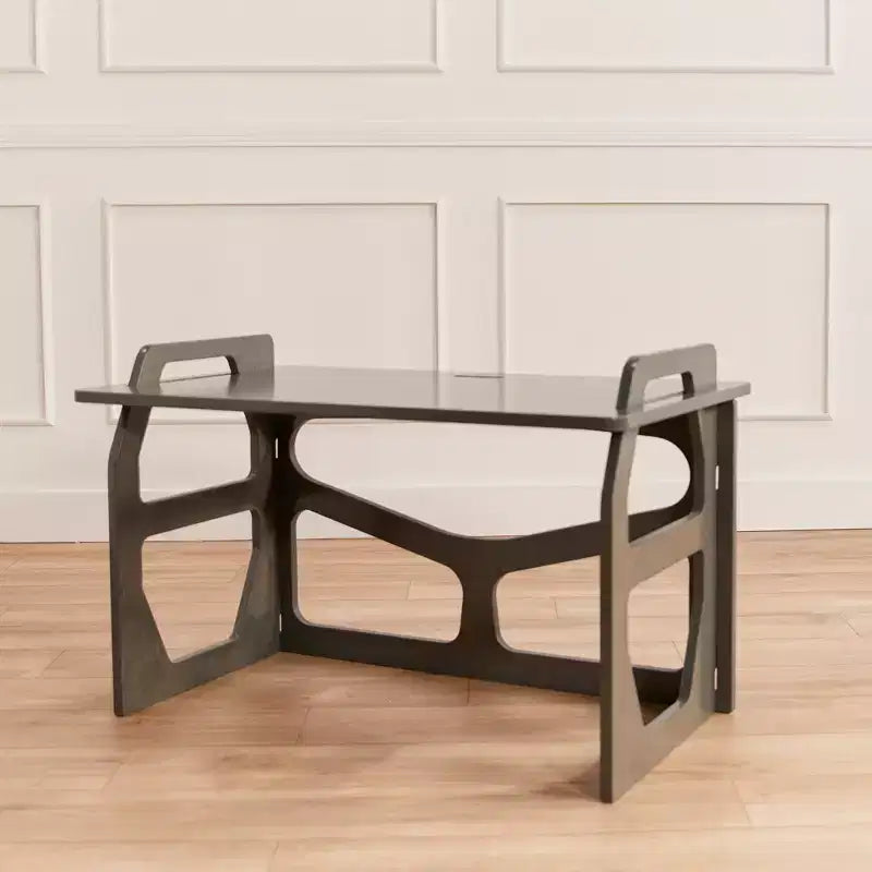 Scrivania per studenti in legno StudyStation ECR4Kids, mobili Montessori