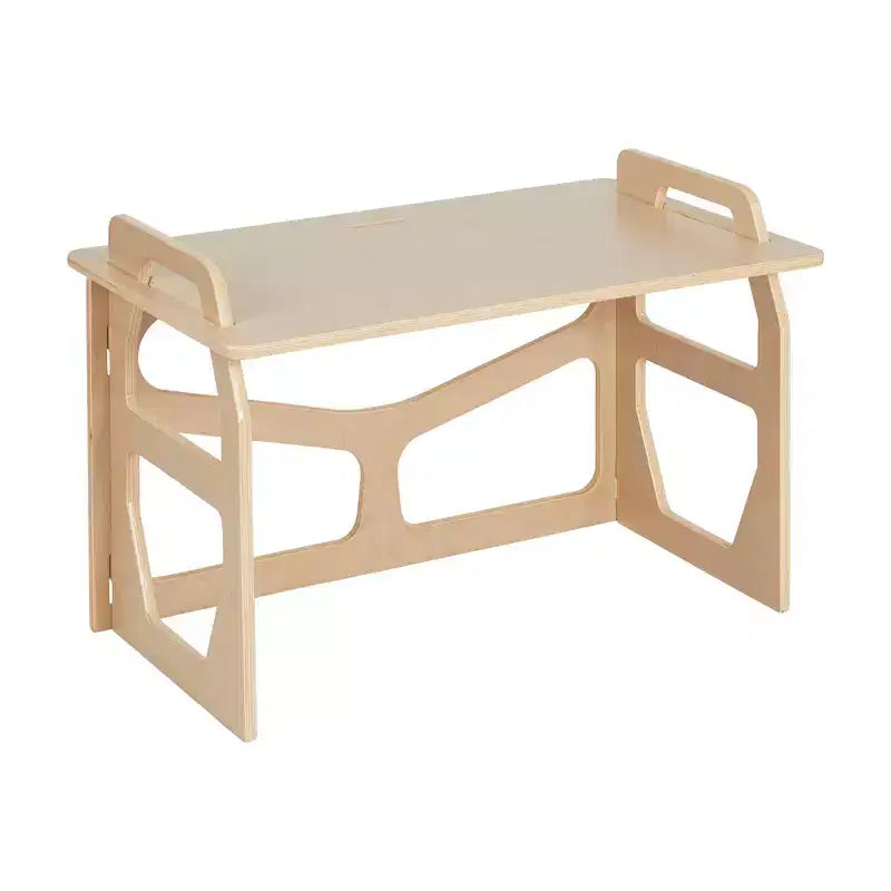 Scrivania per studenti in legno StudyStation ECR4Kids, mobili Montessori