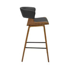 HOMLUX Set di 2 Sgabelli da Bar in Legno Curvato di Quercia, Sedute Ergonomiche Curve Mid-Century