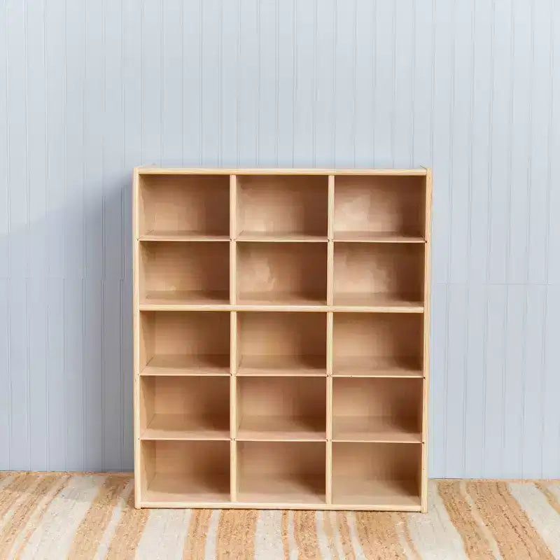 ECR4Kids Mobile Contenitore a 15 Scomparti Streamline, 5x3, Arredamento per Aula