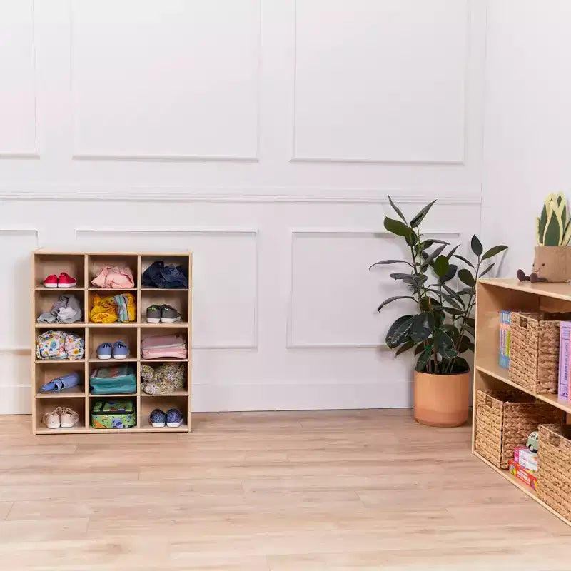 ECR4Kids Mobile Contenitore a 15 Scomparti Streamline, 5x3, Arredamento per Aula