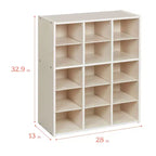 ECR4Kids Mobile Contenitore a 15 Scomparti Streamline, 5x3, Arredamento per Aula