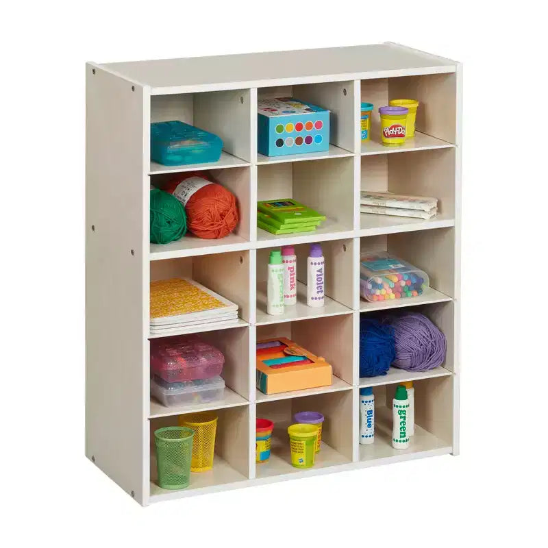 ECR4Kids Mobile Contenitore a 15 Scomparti Streamline, 5x3, Arredamento per Aula
