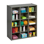 ECR4Kids Mobile Contenitore a 15 Scomparti Streamline, 5x3, Arredamento per Aula
