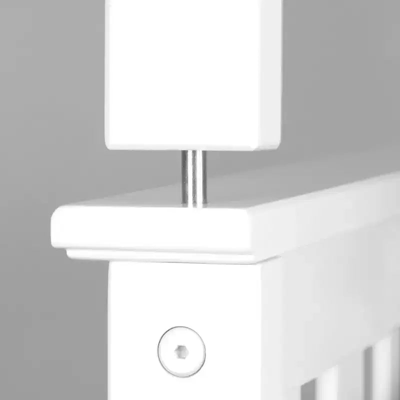 Letto a castello Plank+Beam in legno massiccio, piazza e mezza sopra piazza francese, nessuna rete a molle richiesta