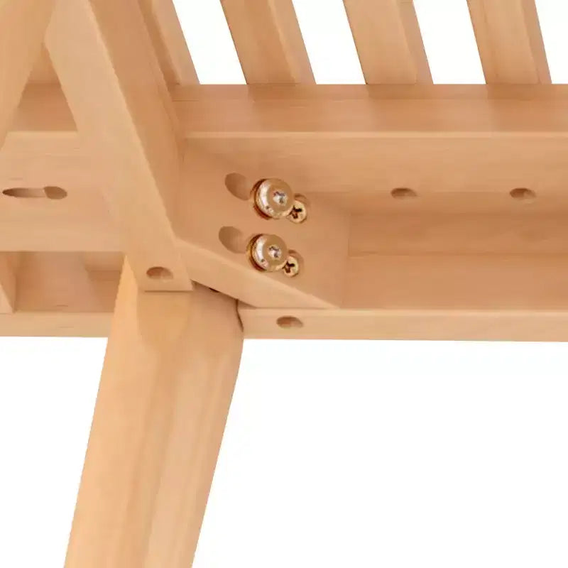Panca da Ingresso Plank+Beam, Panca in Legno Massello per Fondo Letto, Camera da Letto, Corridoio, Portico, 19