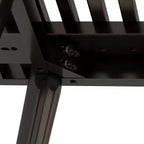 Panca da Ingresso Plank+Beam, Panca in Legno Massello per Fondo Letto, Camera da Letto, Corridoio, Portico, 19