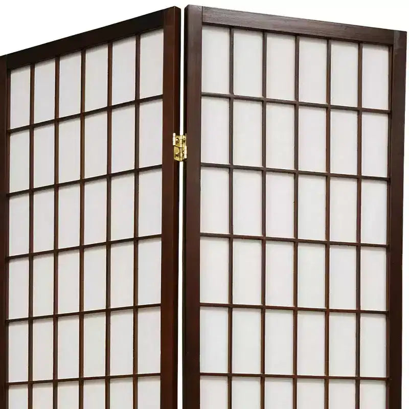 Paravento Shoji a 3 pannelli da 1,20 m di altezza