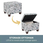 Pouf contenitore Breighton Home Madison