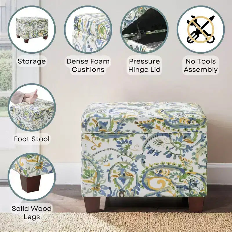 Pouf contenitore Breighton Home Madison