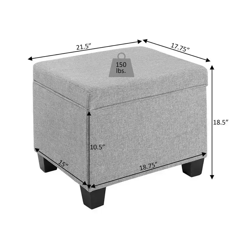 Pouf contenitore Breighton Home Madison