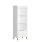 Libreria per bambini, libreria a 4 ripiani, organizer per giocattoli, mensole per cameretta, sala giochi, asilo nido