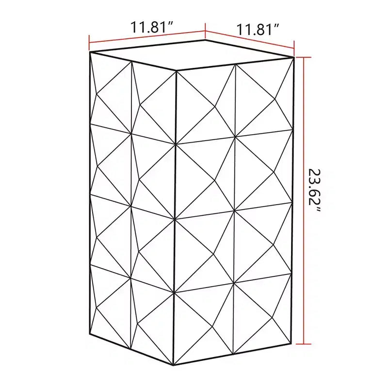 Tavolino retrò, tavolino moderno di design a colonna, tavolino laterale in legno per soggiorno, camera da letto e appartamento, tridimensionale