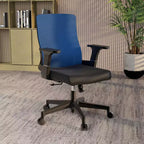 LeisureMod Brio Sedia da ufficio ergonomica in rete - Supporto lombare traspirante - Sedia da scrivania per computer girevole e reclinabile regolabile