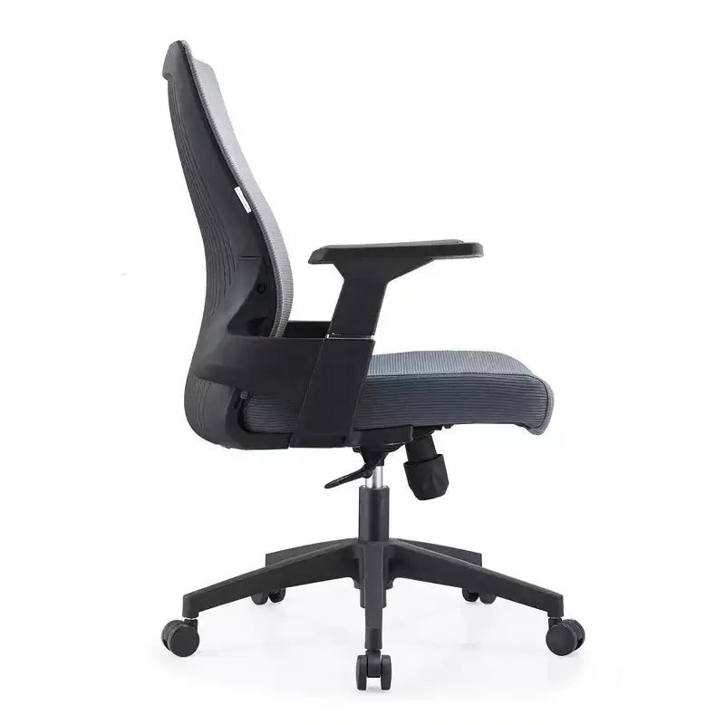 LeisureMod Brio Sedia da ufficio ergonomica in rete - Supporto lombare traspirante - Sedia da scrivania per computer girevole e reclinabile regolabile