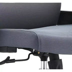LeisureMod Brio Sedia da ufficio ergonomica in rete - Supporto lombare traspirante - Sedia da scrivania per computer girevole e reclinabile regolabile