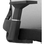LeisureMod Brio Sedia da ufficio ergonomica in rete - Supporto lombare traspirante - Sedia da scrivania per computer girevole e reclinabile regolabile