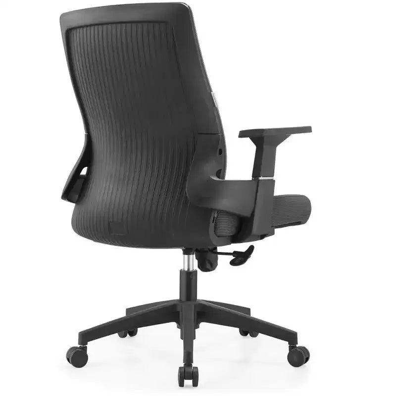 LeisureMod Brio Sedia da ufficio ergonomica in rete - Supporto lombare traspirante - Sedia da scrivania per computer girevole e reclinabile regolabile