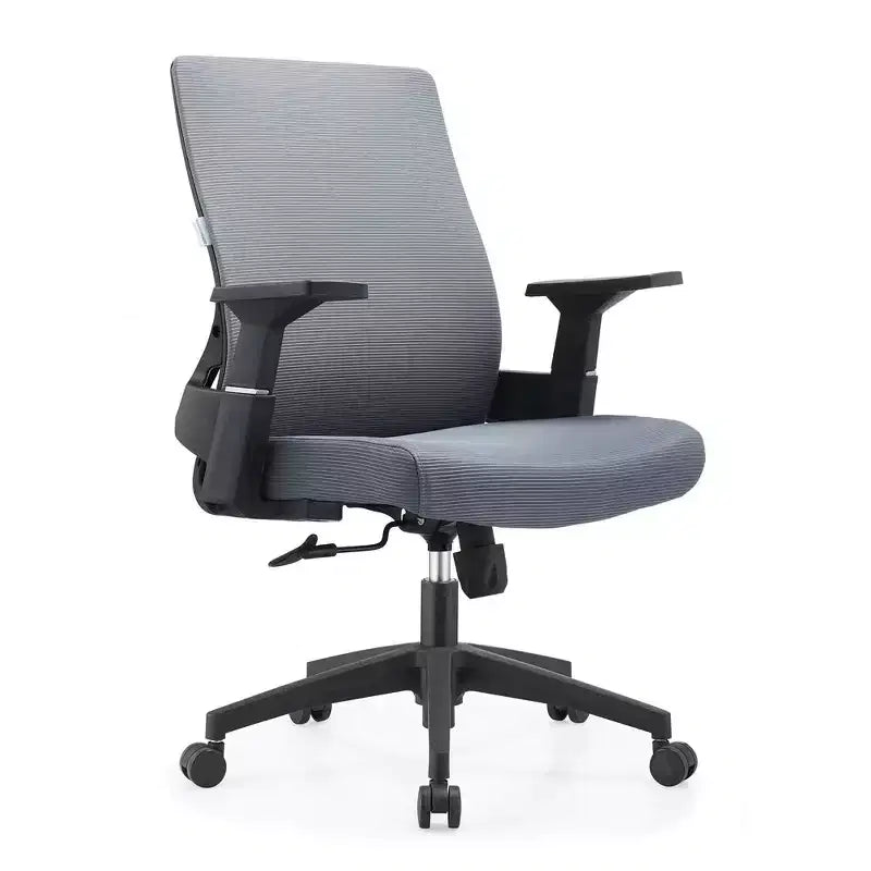 LeisureMod Brio Sedia da ufficio ergonomica in rete - Supporto lombare traspirante - Sedia da scrivania per computer girevole e reclinabile regolabile