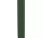 LeisureMod Tresse Sgabello da pranzo quadrato impilabile con piano in vimini, design leggero e durevole per uso in cucina, giardino, balcone, bar, terrazza o patio