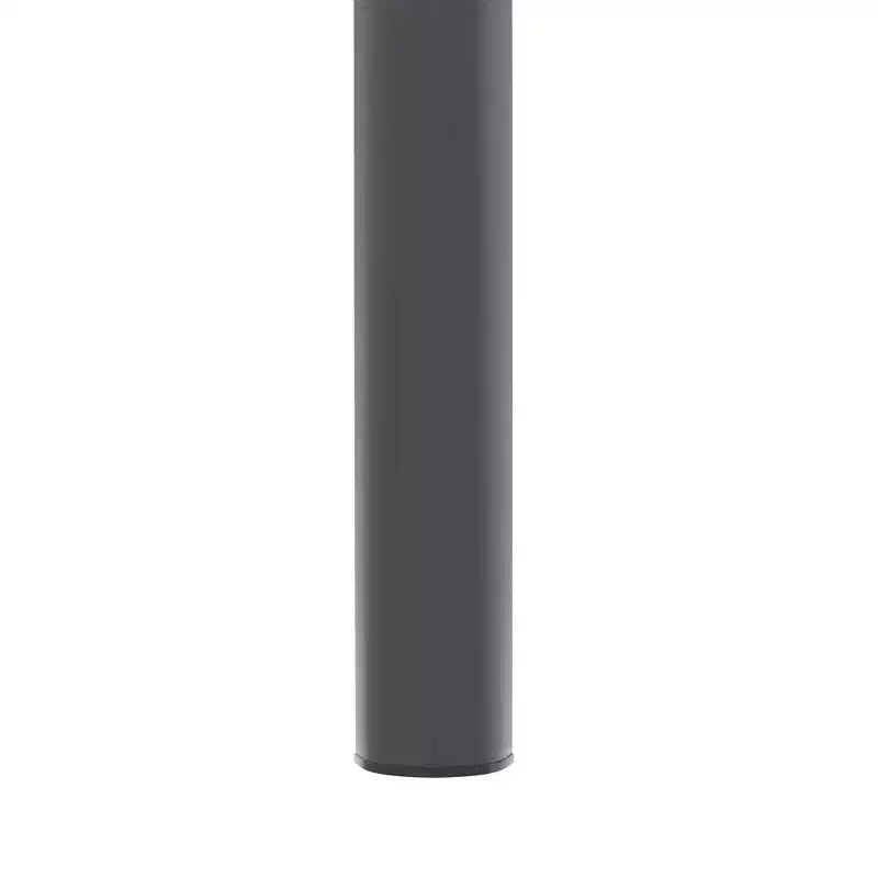 LeisureMod Tresse Sgabello da pranzo quadrato impilabile con piano in vimini, design leggero e durevole per uso in cucina, giardino, balcone, bar, terrazza o patio