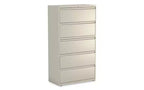 Alera Lateral File, 5 Legal/Letter/A4/A5-Size File Drawers, Putty, 36 x 18.63 x 67.63
