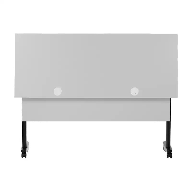 Flash Furniture Palmer Tavolo per la Formazione Pieghevole a Nido d'Ape Robusto di Grado Commerciale con Gambe a T, Pannello per la Privacy, Piano del Tavolo e Struttura
