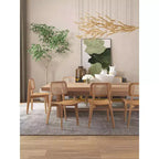 Set di 4 sedie da pranzo quadrate Versailles - Manhattan Comfort